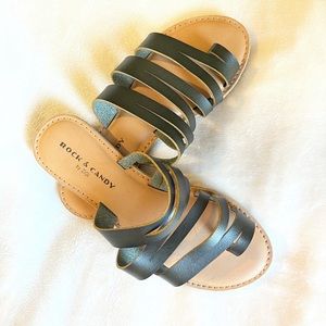 NWT Rock & Candy Strappy Sandals Size 6